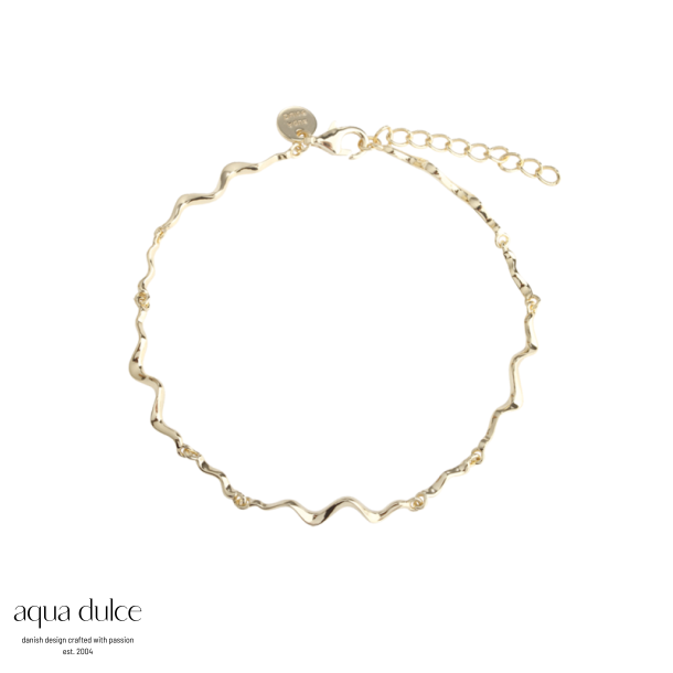 SLIM RHUMBA BRACELET | GOLDEN