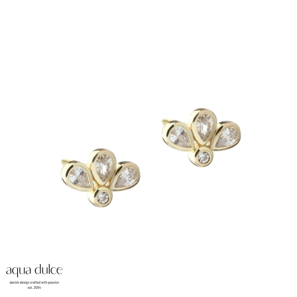 NORA CLEAR FLOWER | GOLDEN