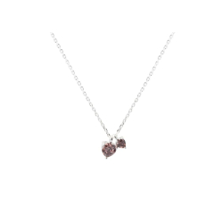 EIRA HEART NECKLACE | SILVER