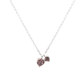 EIRA HEART NECKLACE | SILVER