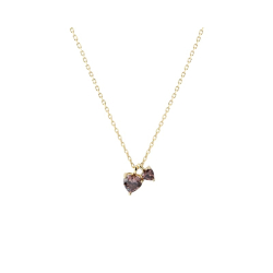 EIRA HEART NECKLACE | GOLDEN