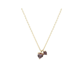 EIRA HEART NECKLACE | GOLDEN