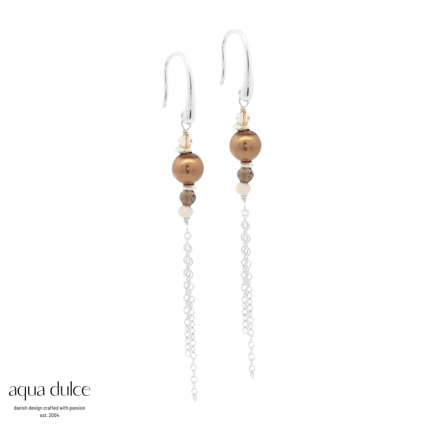 EIRA PEARL EARRING | SILVER