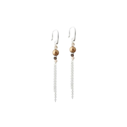 EIRA PEARL EARRING | SILVER