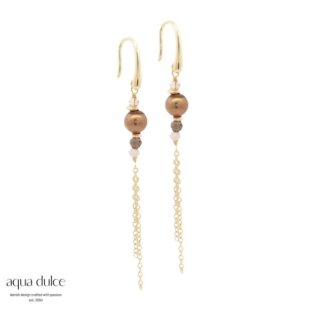EIRA PEARL EARRING | GOLDEN