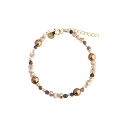 EIRA PEARL BRACELET | GOLDEN