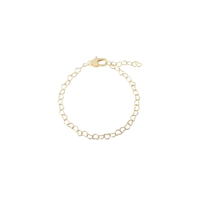 LOVE ME HEART BRACELET | GOLDEN