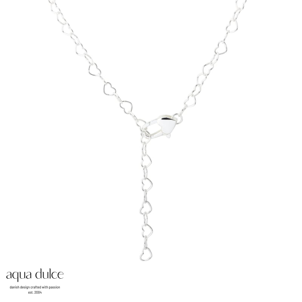 LOVE ME HEART NECKLACE | SILVER