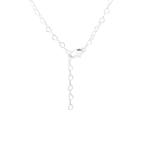 LOVE ME HEART NECKLACE | SILVER