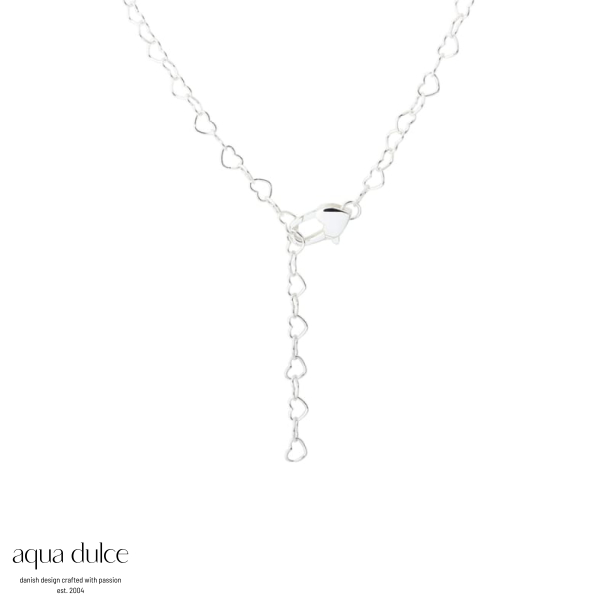 LOVE ME HEART NECKLACE | SILVER