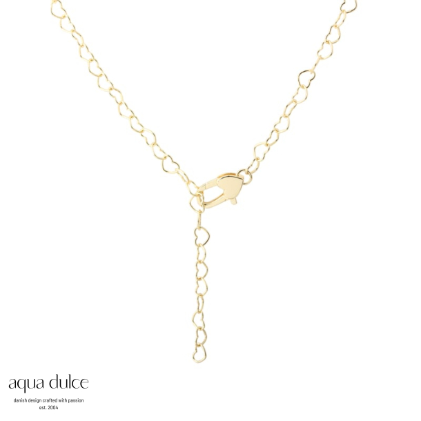 LOVE ME HEART NECKLACE | GOLDEN