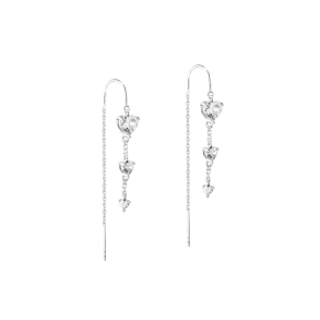 VIDA HEARTS EARTHREAD | SILVER