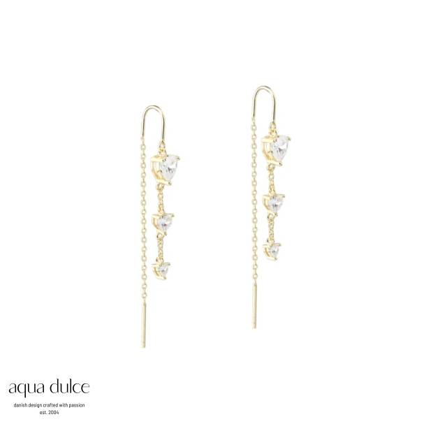 VIDA HEARTS EARTHREAD | GOLDEN