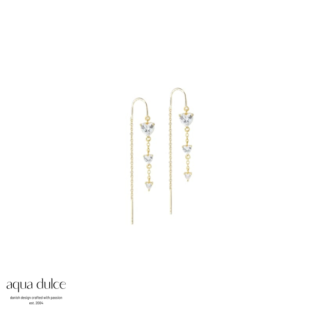 VIDA HEARTS EARTHREAD | GOLDEN