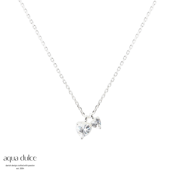 VIDA HEARTS NECKLACE | SILVER