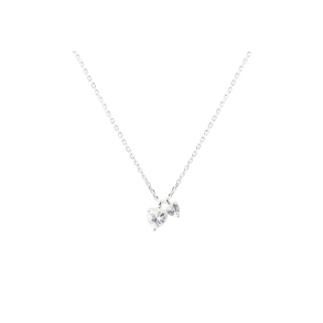 VIDA HEARTS NECKLACE | SILVER