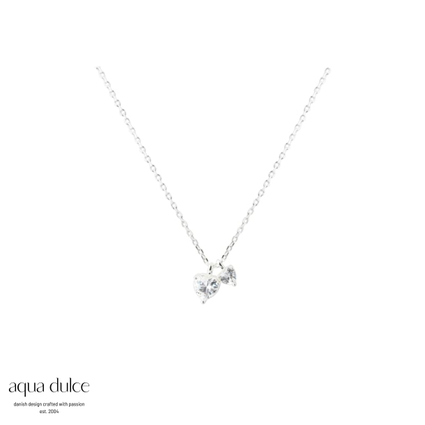 VIDA HEARTS NECKLACE | SILVER