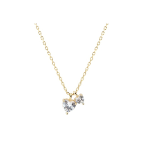 VIDA HEARTS NECKLACE | GOLDEN
