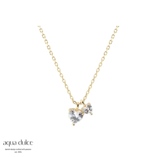 VIDA HEARTS NECKLACE | GOLDEN