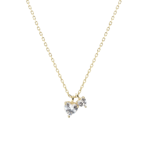 VIDA HEARTS NECKLACE | GOLDEN