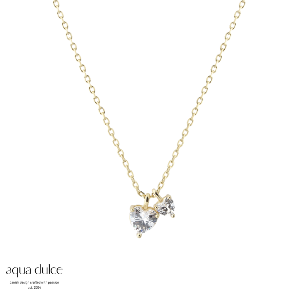 VIDA HEARTS NECKLACE | GOLDEN