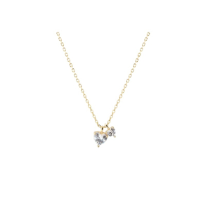 VIDA HEARTS NECKLACE | GOLDEN