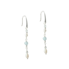 SINNA PEARL EARHOOK | SILVER