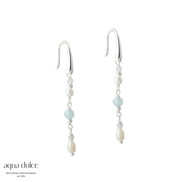 SINNA PEARL EARHOOK | SILVER