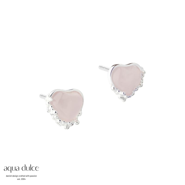 GRACE HEART EARSTUD | SILVER