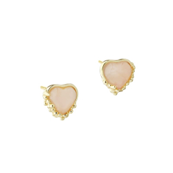 GRACE HEART EARSTUD | GOLDEN