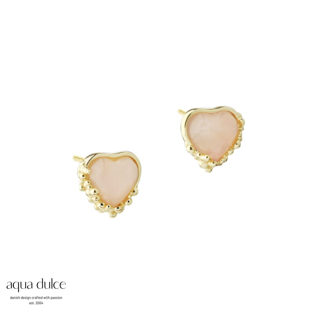 GRACE HEART EARSTUD | GOLDEN