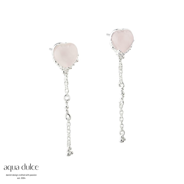 GRACE HEART LONG | SILVER