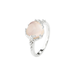 GRACE HEART RING | SILVER - 54