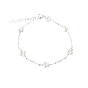 LUNA CLUSTER BRACELET | SILVER