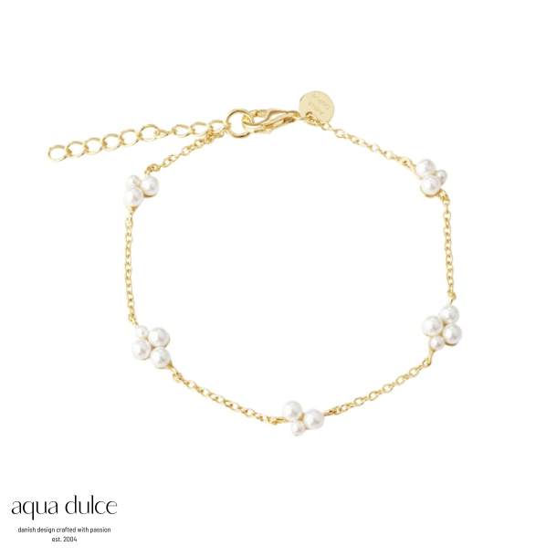 LUNA CLUSTER BRACELET | GOLDEN