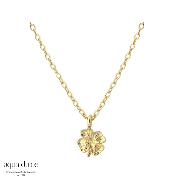 CLOVER NECKLACE | GOLDEN