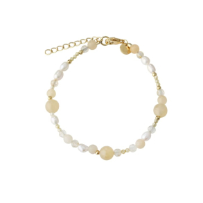MOONLIGHT PEARL BRACELET | GOLDEN