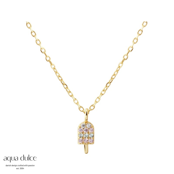 ICE NECKLACE | GOLDEN