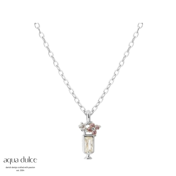 DRINK NECKLACE | SILVER