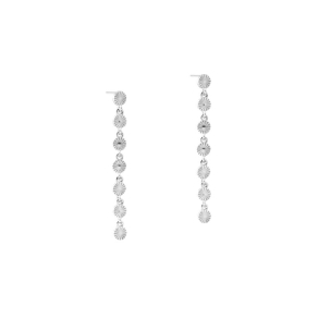 LINE EARSTUD  | SILVER