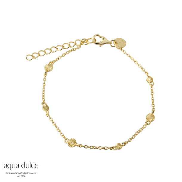 LINE SIMPLE BRACELET | GOLDEN