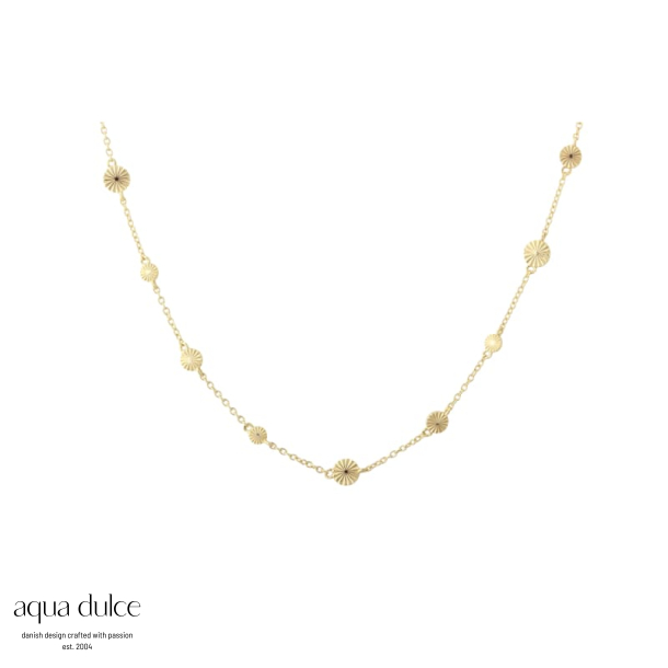 LINE NECKLACE | GOLDEN