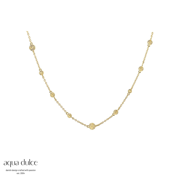 LINE NECKLACE | GOLDEN