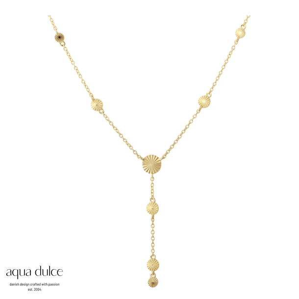 LINE NECKLACE | GOLDEN