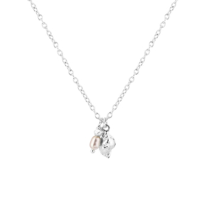 COSTA ROSE NECKLACE | SILVER