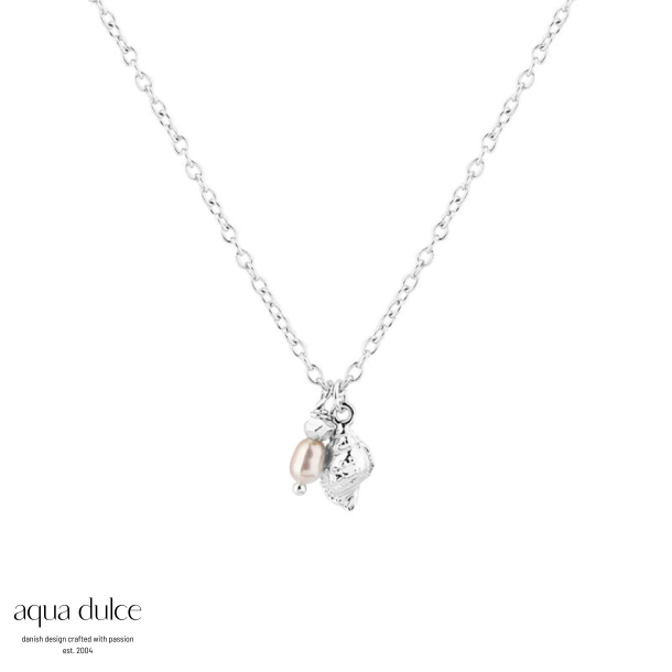 COSTA ROSE NECKLACE | SILVER