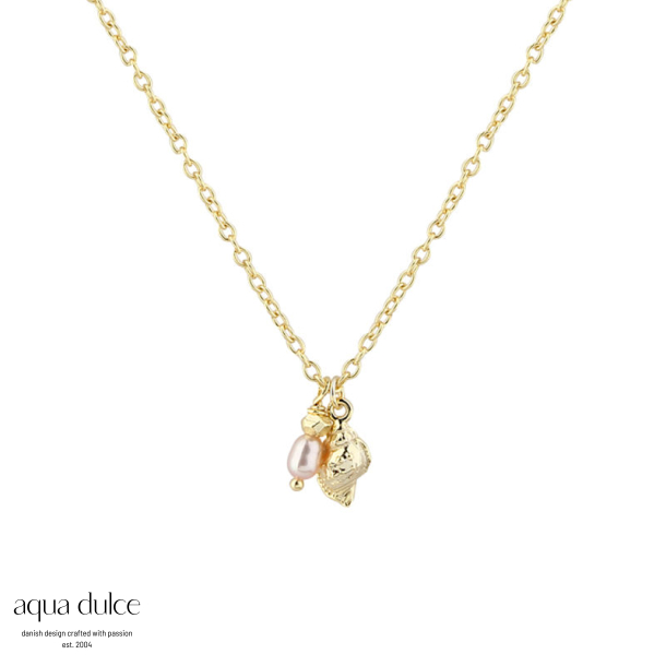 COSTA ROSE NECKLACE | GOLDEN