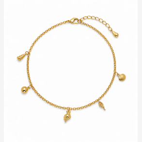 COSTA ANKLET | GOLDEN