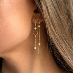 ALMA PEARL EARSTUD | SILVER