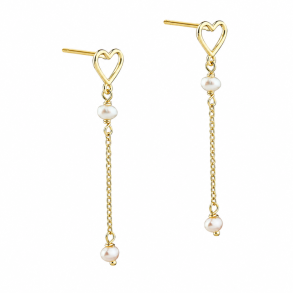 ALMA PEARL EARSTUD | SILVER